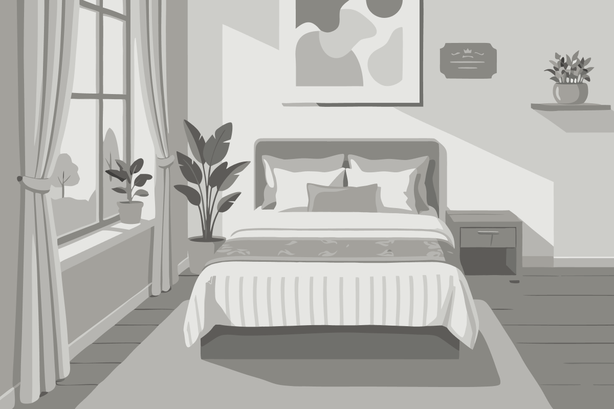 Letto a Castello in Dormitorio Misto
